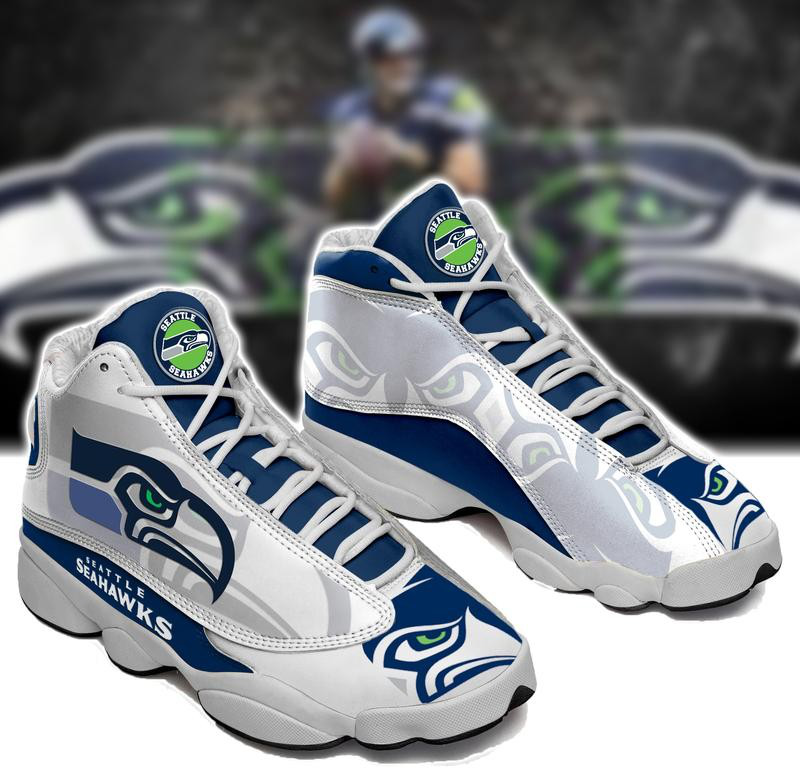 Men's Seattle Seahawks Limited Edition JD13 Sneakers 003